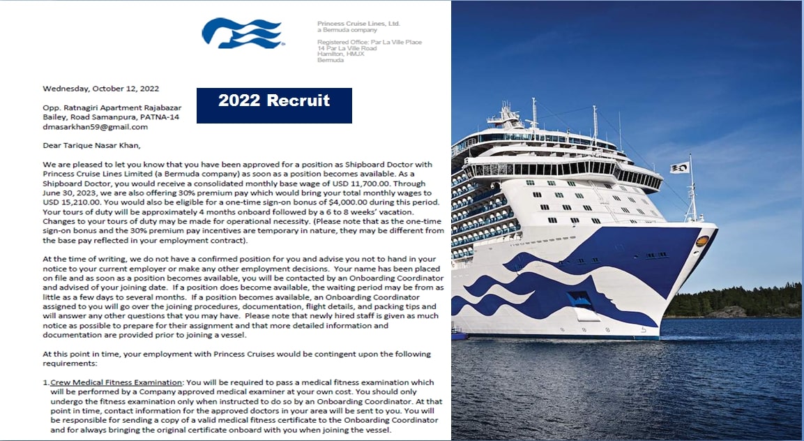 Cruise Ship Recruitment 